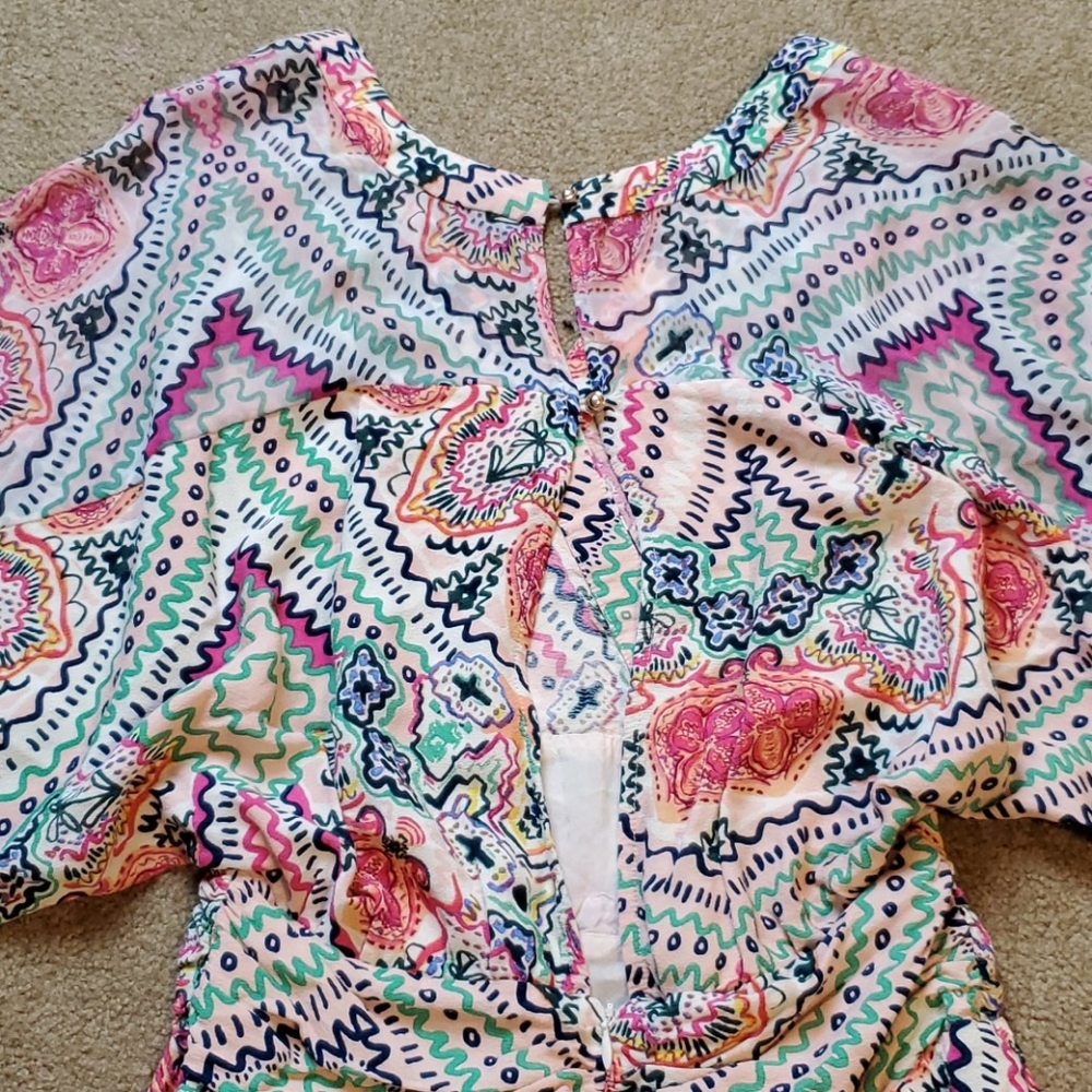 Maeve Abstract Print Dress - Picture 6 of 7